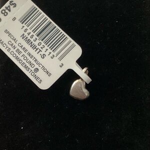 Alex Woo Sterling Silver Mini Heart Pendant